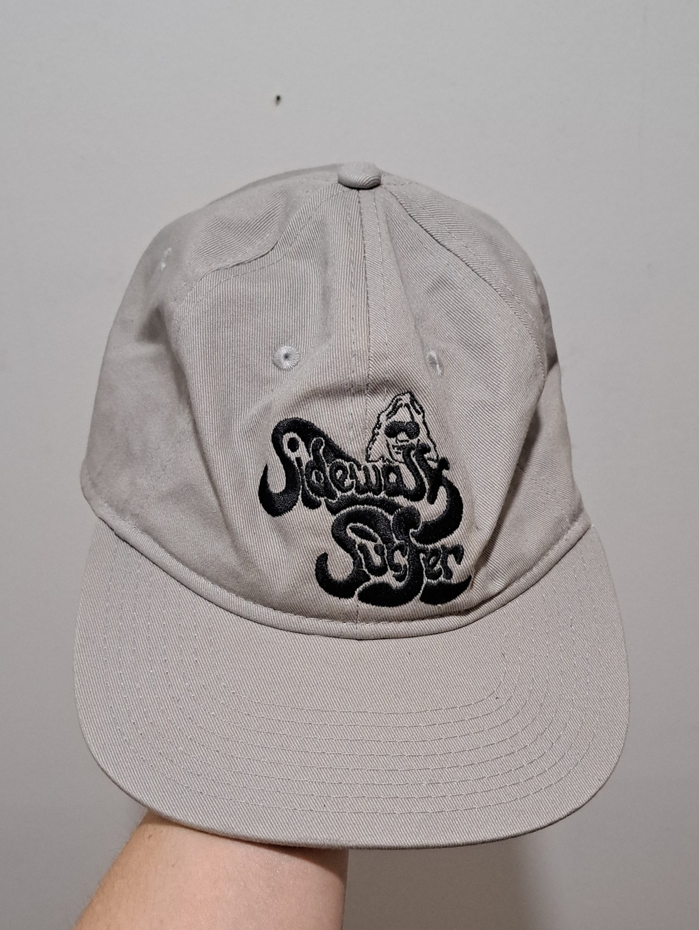 Mishka Gray Embroidered Logo Cap